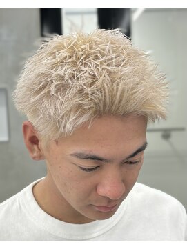 アクロ 本店(ACRO) 広島メンズ/スパイキーショート/ハイトーン