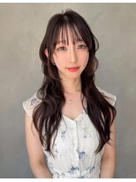 オモチャ 銀座(OMOCHA)&nbsp;小顔レイヤー/韓国風ロングヘア