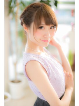 ヘアーショップ エヌアンドエー 幸手店(hairshop N&A) ショート編み込み