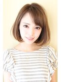 ３０代４０代に人気大人可愛いワンカールボブ