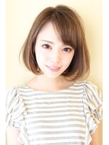 ３０代４０代に人気大人可愛いワンカールボブ