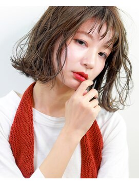 ロロネー 梅田(Lolonois) 【Lolonois梅田】ヘルシー色っぽボブ　（藤岡なおき）