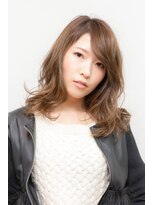 ヘアージャンティ(HAIR GENTIL)&nbsp;セミロング　【 おとな女子 × 無造作カール 】