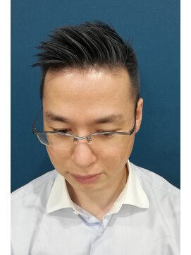 今日は美容院 スッキリ短く/縦長シルエット