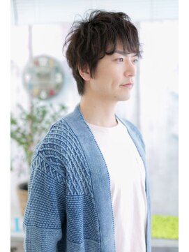 ミック ヘアアンドビューティー 大山店(miq  Hair&Beauty) 好感度大！フェザーマッシュのモテスタイルb