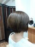 【カラー後の頭皮ケアも一緒に♪】カット+カラー+ヘッドスパ