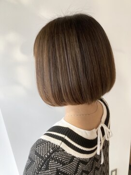 ナルヘアー 越谷(Nalu hair) きら髪×ぱつっとボブ