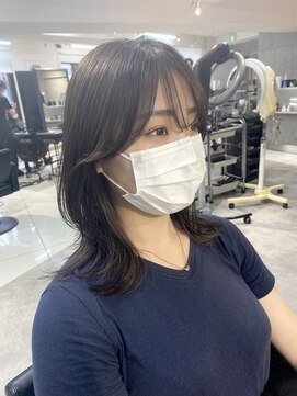 ヴェイン 渋谷(vain) 【vain#I】顔周りカットとレイヤーカット