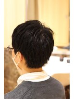 ヘアーモードキクチ 日本橋三越前店 刈り上げない自然な短さ