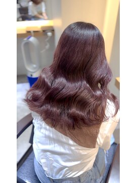 サロンドミルク 新百合ヶ丘店(salon de MiLK) ミルクティーベージュグレージュハイトーンダブルカラーインナー