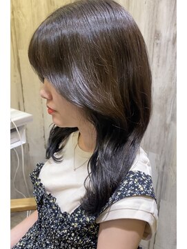 ラフ 大宮店(Laf) 顔まわりからかわいく韓流風レイヤーかっのせさ