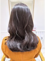 アコバイネオリーブ(aco by Neolive)&nbsp;ラベンダーベージュ×韓国風ヘア