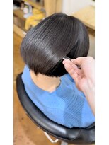 ヘアーサロン ソルト(hair salon SALT) 【美髪ストレート】乾かしただけで丸くおさまる縮毛矯正