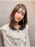 美髪 フェイスレイヤー ミディアム 髪質改善