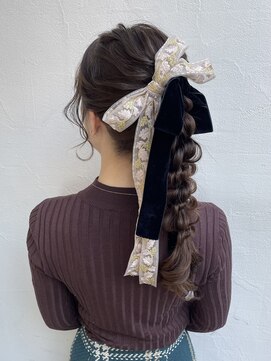 ディティカレスト(Dityca rst) 編み下ろしポニー♪