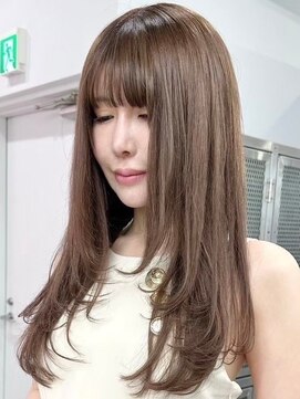 ウィコ 新宿(WICO) ブラウンベージュカラー[新宿駅/デザインカラー/レイヤーカット]