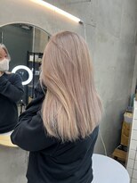 ソルトウォーター(SALT WATER)&nbsp;ホワイトブロンド/ホワイトカラー/ブリーチあり/恵比寿/代官山