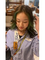 ドゥニカ(donica) インナーカラー/グリーン