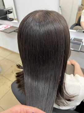 オーリーヘアー(Olliy hair) 髪質改善 艶カラー 30代40代50代