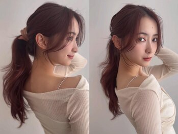 アリーズ(ALLYS)の写真/ご予約殺到!!前髪+顔周りカット￥3,300～☆顔周りのちょっとしたカットで劇的変化☆韓国/オルチャン