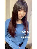 アーチフォーヘア 心斎橋店(a-rch for hair)&nbsp;プルエクステ×レイヤーカット