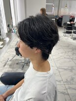 ヴァンカウンシル 一宮店(VAN COUNCIL)&nbsp;毛流れセンターパート ニュアンスパーマ/リバースパーマ/黒髪