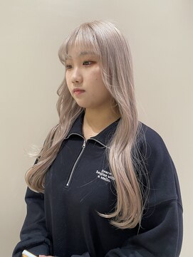 ケンジ 横浜(KENJE) ホワイトベージュ/ハイトーンカラー/ブリーチ/横浜