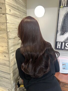 ヲタク(wotaku.) ラベンダーブラウン透明感カラーくすみカラー髪質改善韓国ヘアー