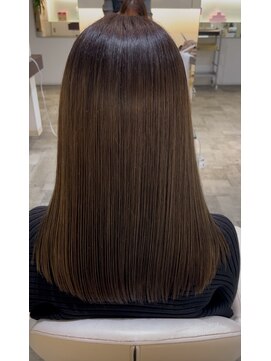 プレフェレプレフェ(prefere prefe) うるツヤくすみブラウンロングヘア