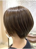 ひし形 丸みショート