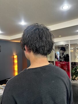 アイズ 渋沢(AIZU) スパイラル波巻きMIXパーマ