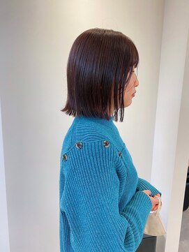 エンター 天神店(ENTER) ミディアム/ボブ/髪質改善/ココアブラウン/ENTER 天神店