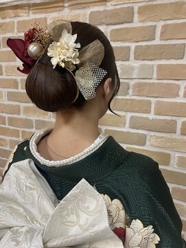 成人式ヘアセット