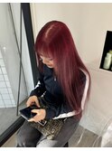 高発色！色落ちup！の塩基カラー50%のビビッドレッド！