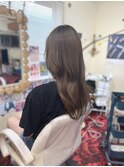 #グレージュカラー#ゆるふわ#ゆる巻き#ブリーチ#韓国風#透明感
