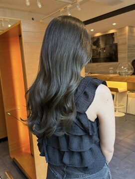 エイゾー(EIZO) 透明感抜群オリーブベージュカラー/ヨシンモリ巻き