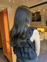 エイゾー(EIZO) 透明感抜群オリーブベージュカラー/ヨシンモリ巻き