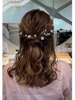 セン バイ エント(sen by emt)&nbsp;ヘアアレンジ＊ハーフアップ