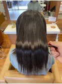 髪質改善ストレート