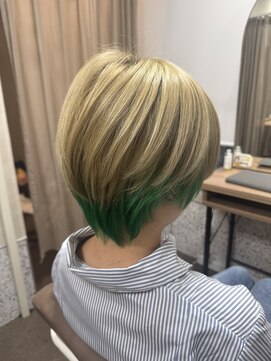 テーラヘアー 牛久店(TELA HAIR) くびれショートインナーカラー