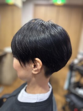 アット 大井町 青物横丁(at) ツーブロックショート