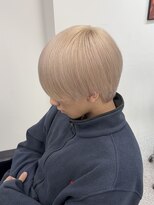 メンズペレ 渋谷(MEN'S PELE)&nbsp;MEN’S HAIR/ブルーブラック/フェザーパーマ/渋谷