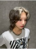 黒髪/クラゲヘアー/オリーブグレー/小顔/ココアベージュ/渋谷