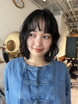 ボブ/ミニボブ/ミディアムボブ/パーマ/ボブパーマ