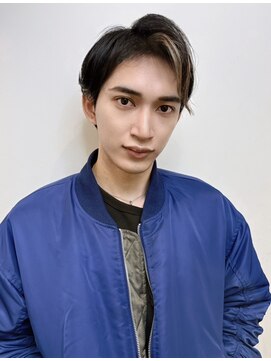 トルネード(TORNADO) 外国人風ハイライト センターパート アップバングt1128