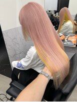 エゴル ナゴヤサカエ(ENGOL NAGOYA SAKAE)&nbsp;坂野貴哉/ピンクカラー/インナーカラー/ハイトーンカラー