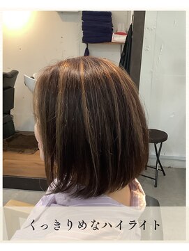 チャンドット(chan.) ≪お客様スタイル≫ くっきりめなハイライト