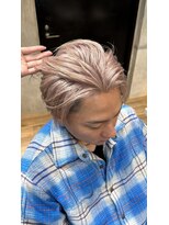 フォート(FORT)&nbsp;メンズ　ハイトーン　ホワイトピンク