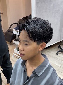 アイヴィー 池袋(IVY) 直毛さんでもニュアンス毛流れパーマ[メンズ/池袋]