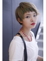 ブーケ(BOUQUET) 大人かわいい・エアリーショート・ジグザグバング・個性的